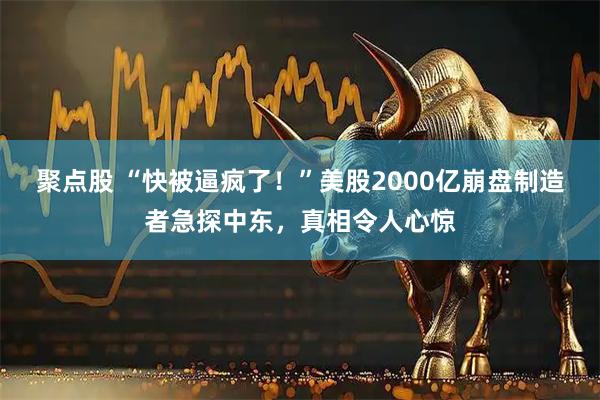 聚点股 “快被逼疯了!”美股2000亿崩盘制造者急探中东,真相令人心惊